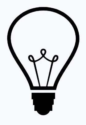 Illustration of a light bulb.