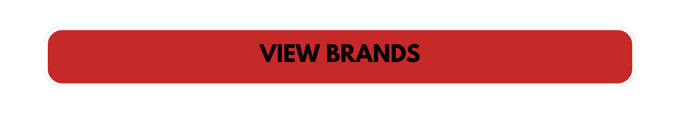 Red button with white border and rounded edges labeled 'VIEW BRANDS' in black and uppercase text.