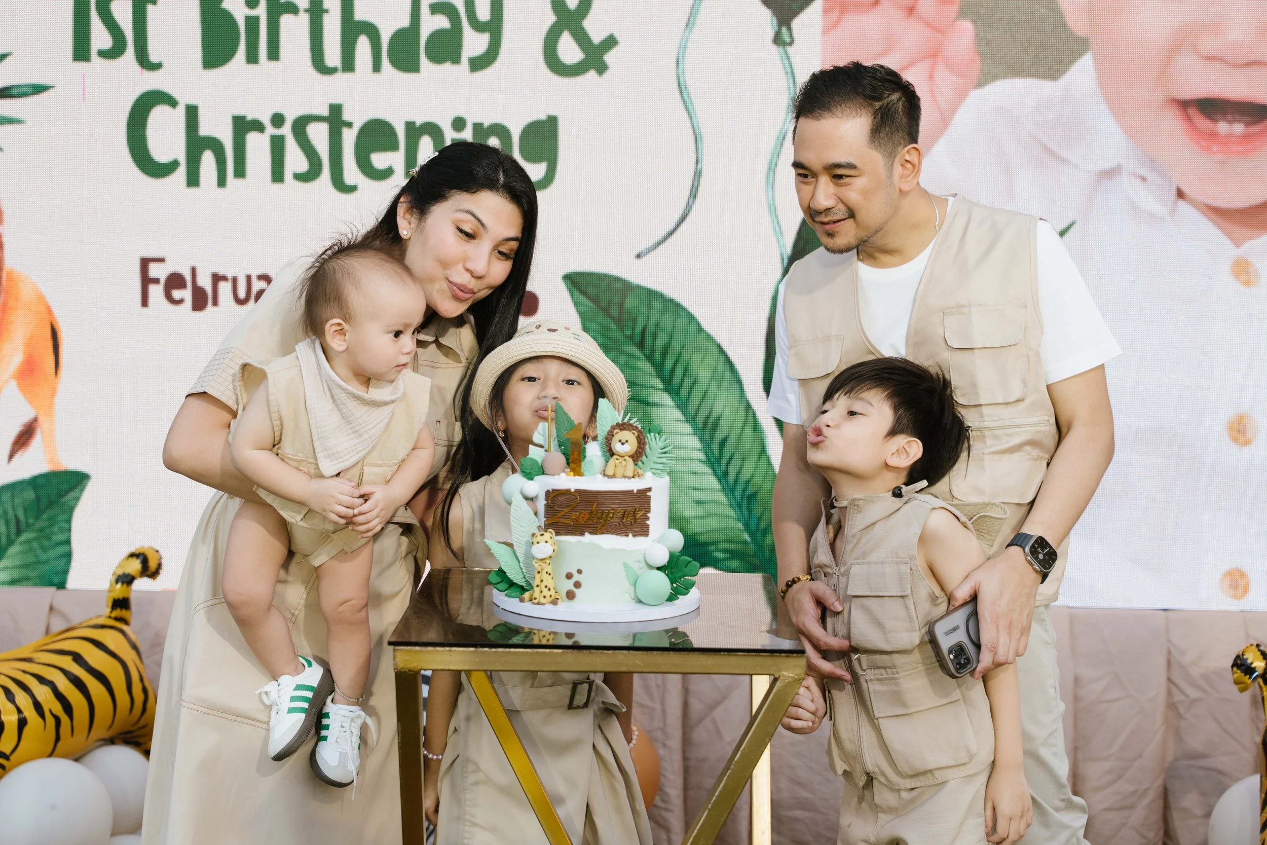 Zephy's 1st Birthday and Christening