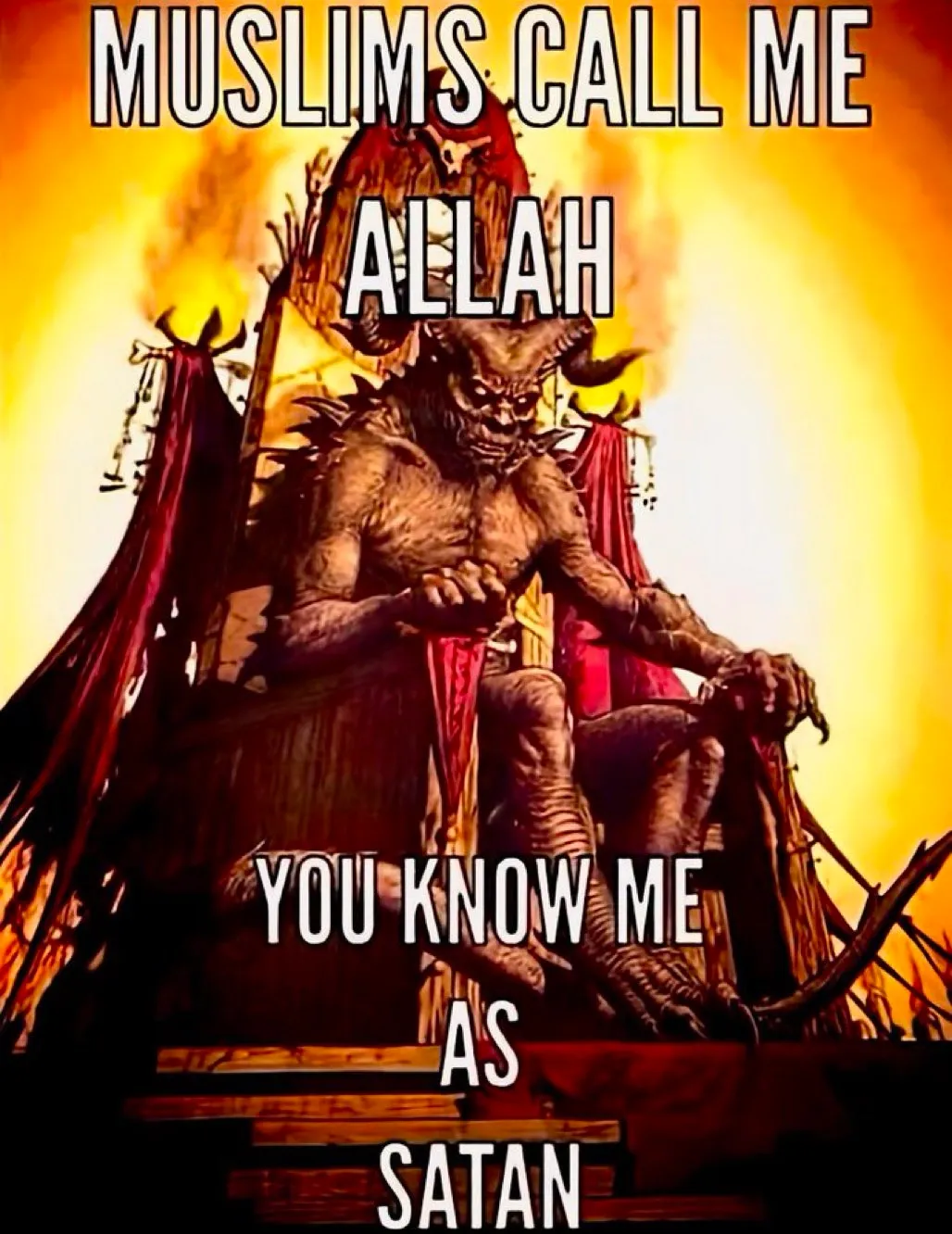 Why Islam seems so, well, demonic at times