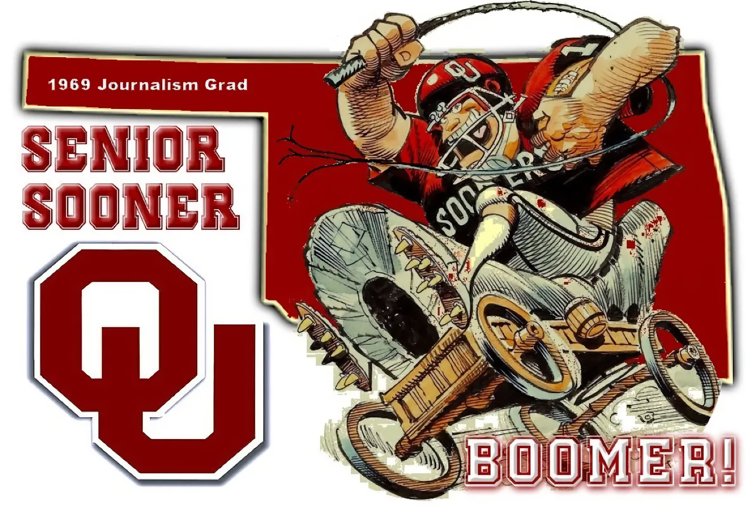 How the Senior Sooner crimsonized this far off his rocker