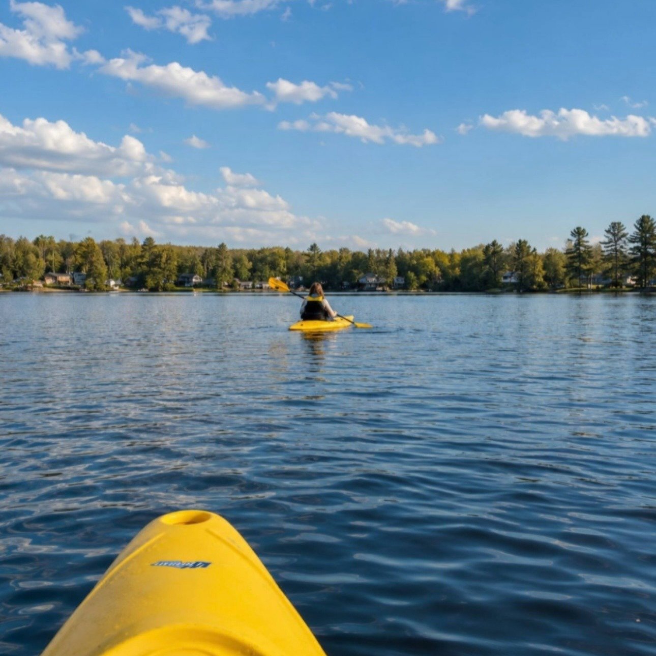 Explore Crystal Lake 💙

Crystal Lake is one of western Maine's hidden gems, known for its remarkably clear water, peaceful atmosphere, and beautiful mountain scenery. Whether you're spending the day swimming, kayaking, paddleboarding, fishing, or si