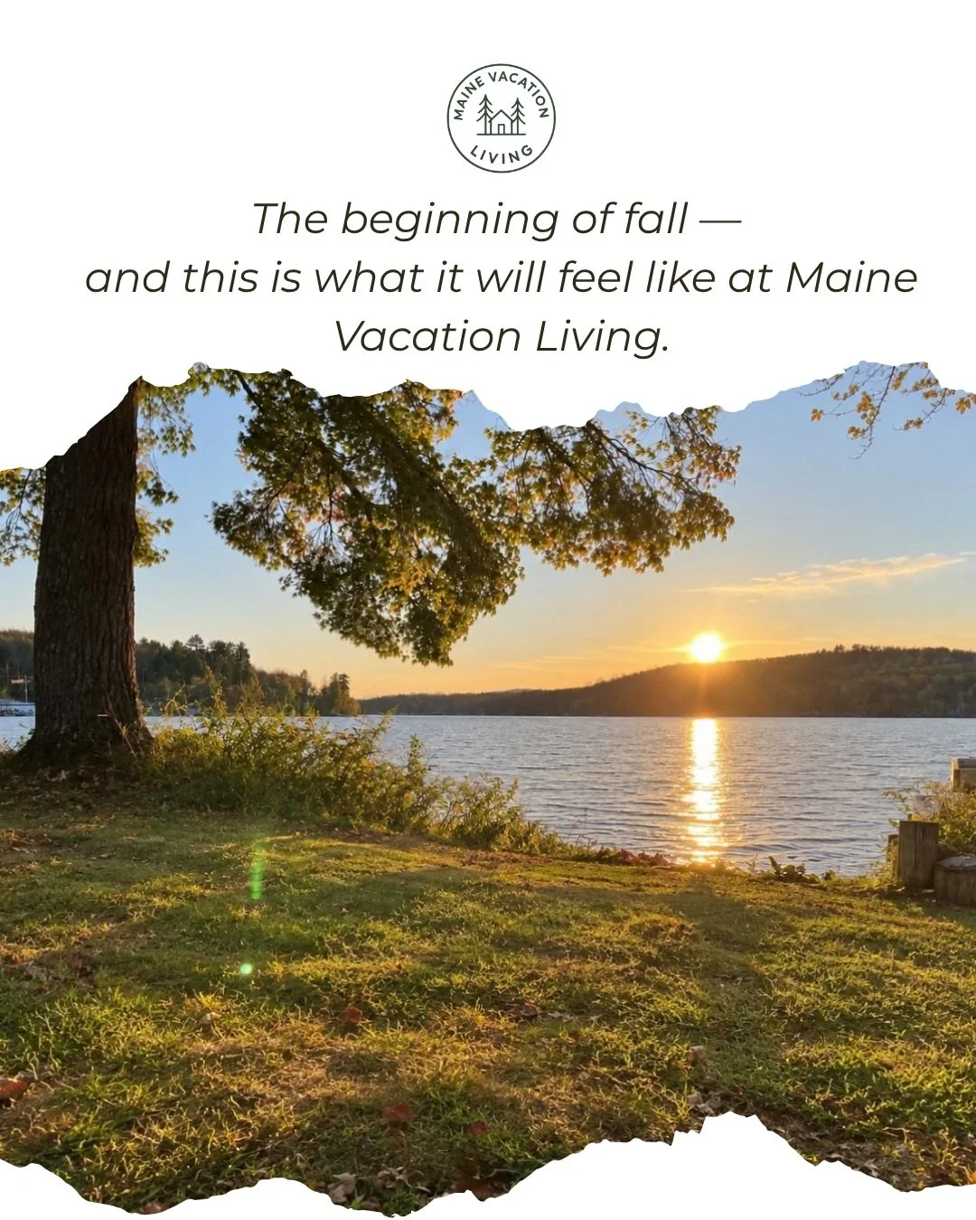 First day of fall!

One of the best seasons to experience Maine is officially here. Crisp mornings, changing leaves, quiet lake views, scenic drives, and cozy evenings back at the house.

Here, you don&rsquo;t just come to Maine to see the fall color