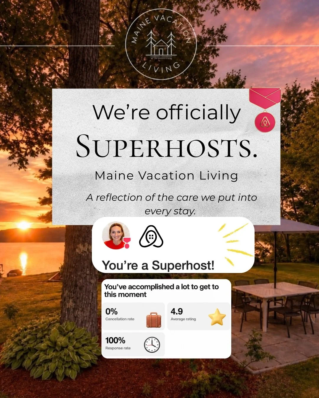 We&rsquo;re officially Airbnb Superhosts. 🤍

For us, this is more than a badge. It reflects the care that goes into every stay &mdash; from being responsive before arrival to making sure each home is ready for guests to truly enjoy their time in Mai