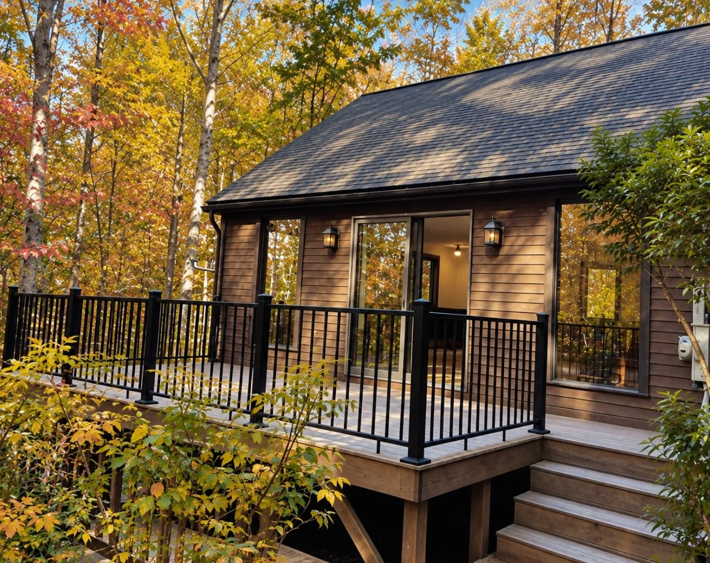 A little treehouse feeling, tucked away in the heart of Maine. 🍂

There's something about Windham Retreat that brings back that feeling of being tucked away in a treehouse. Surrounded by tall trees, and this time of year, every window frames a diffe