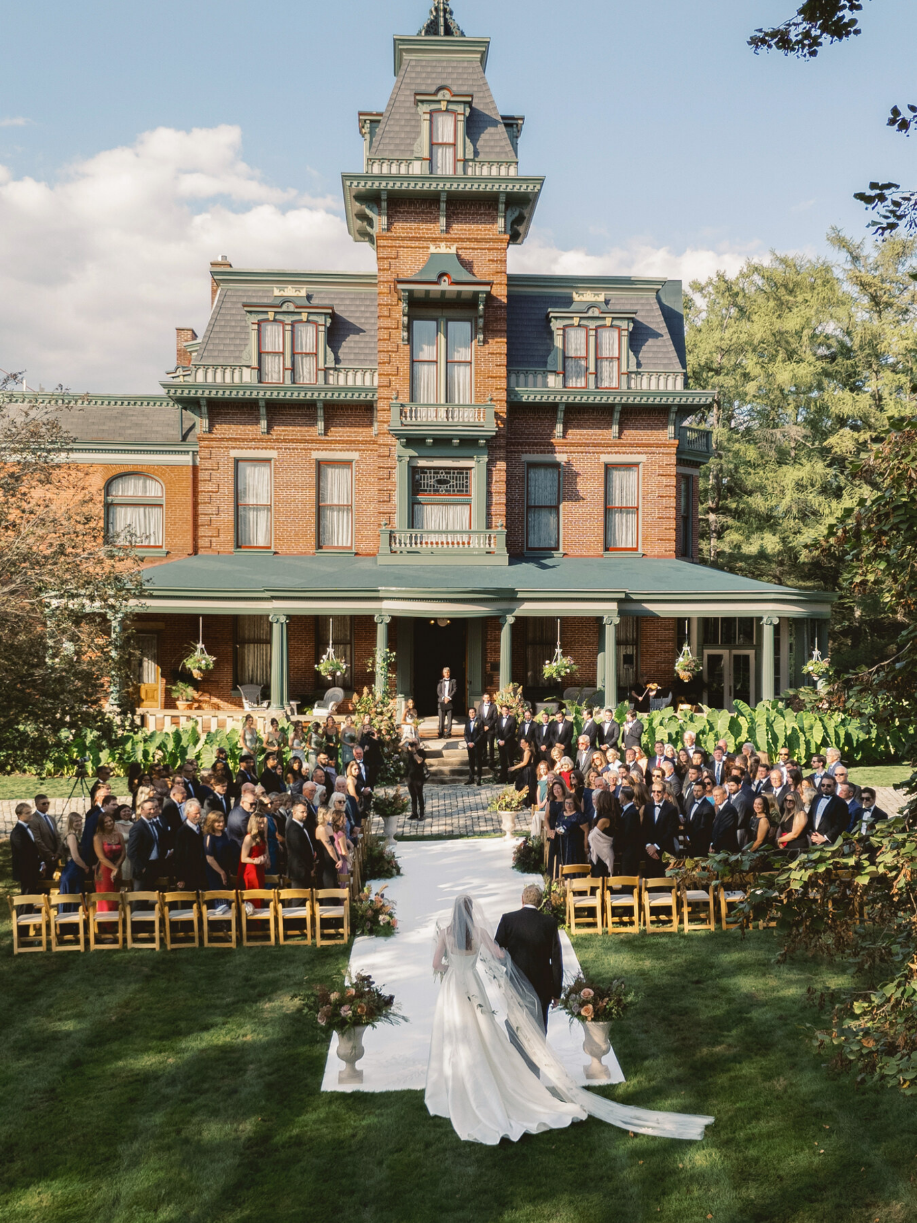Garden Ceremony at The King Estate