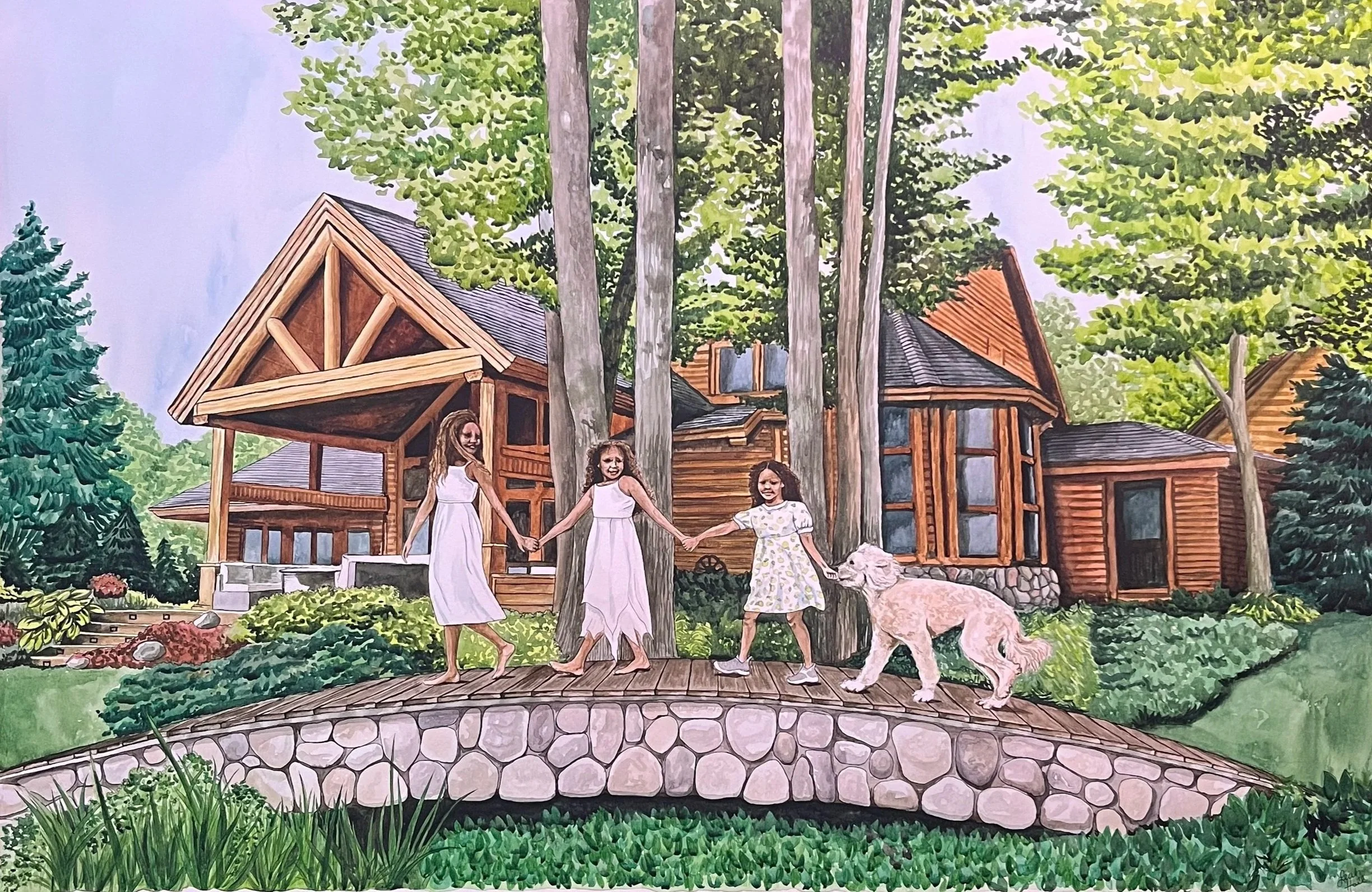 Custom Home Paintings