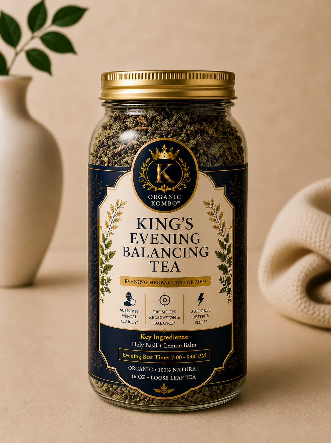 King’s Evening Balancing Tea Blend | Evening Tea