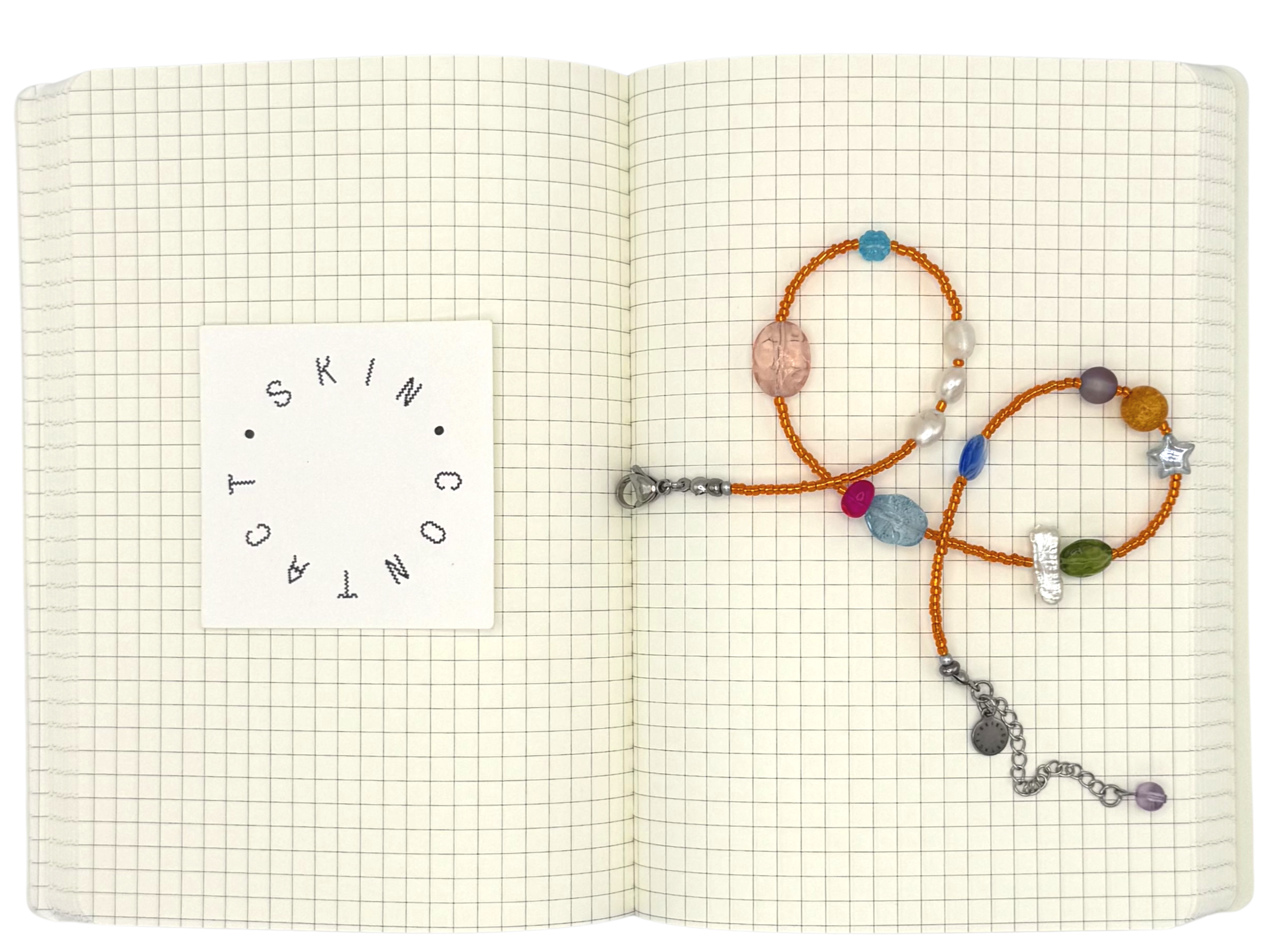 candy necklace | orange soda