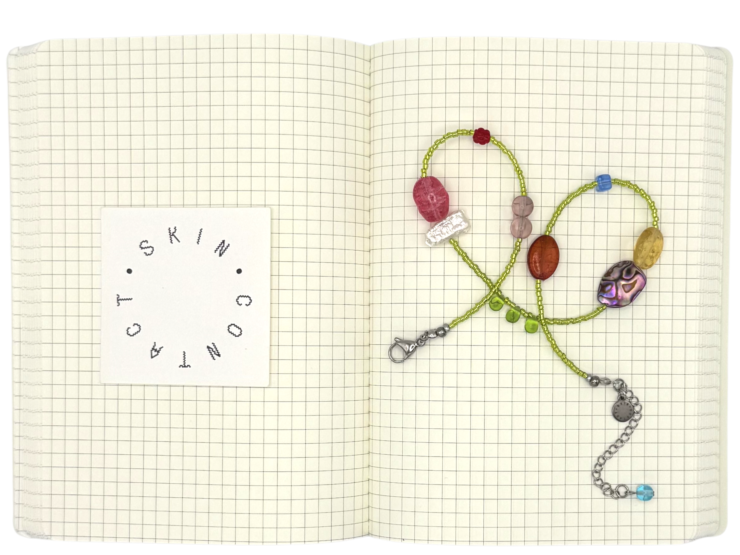 candy necklace | kiwi
