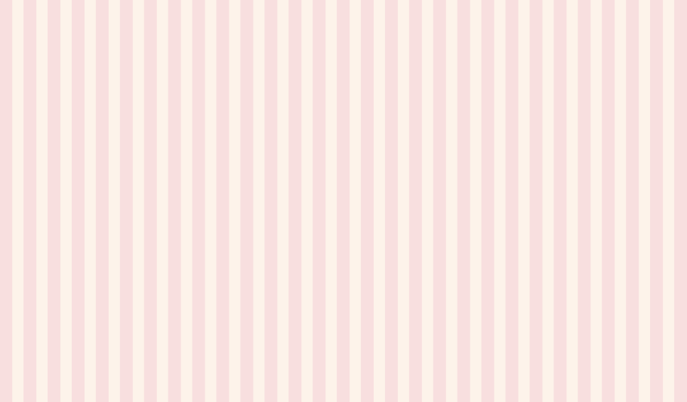 A pink and white striped background with vertical stripes.