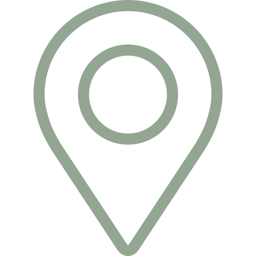 Map pin icon, location marker symbol