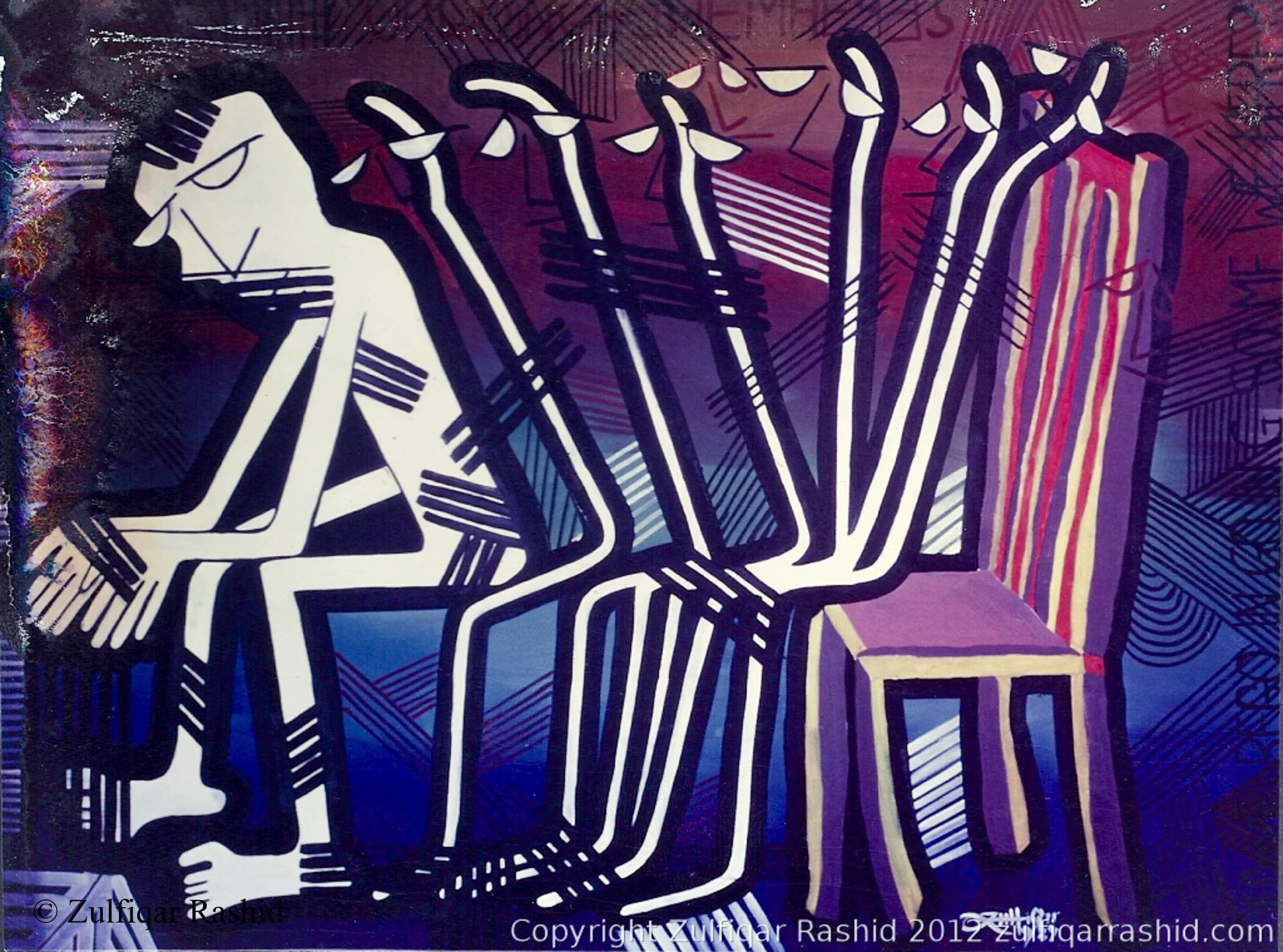 Were You Going Somewhere? (36x48)