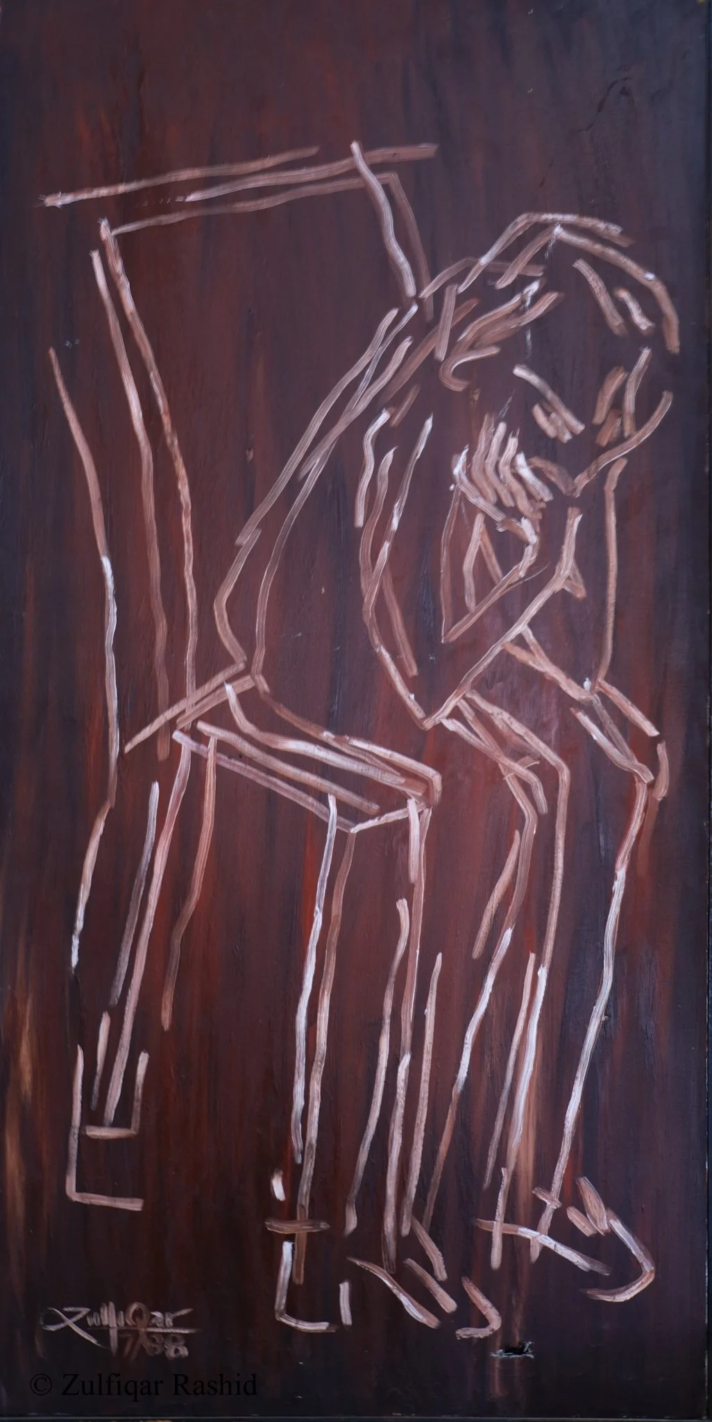 The Waiting II (48x36)