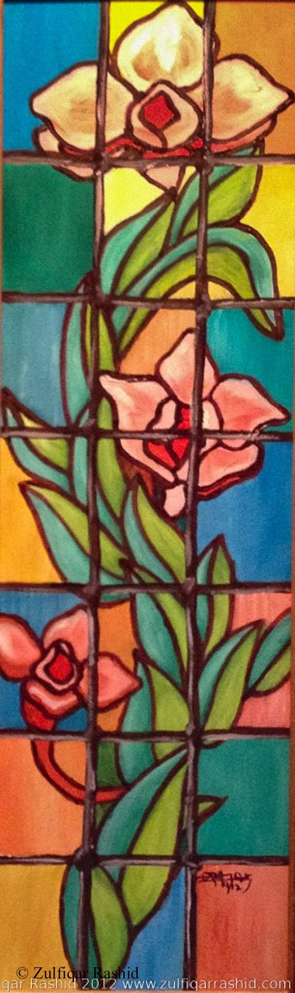 Lillies #3 (30x12)