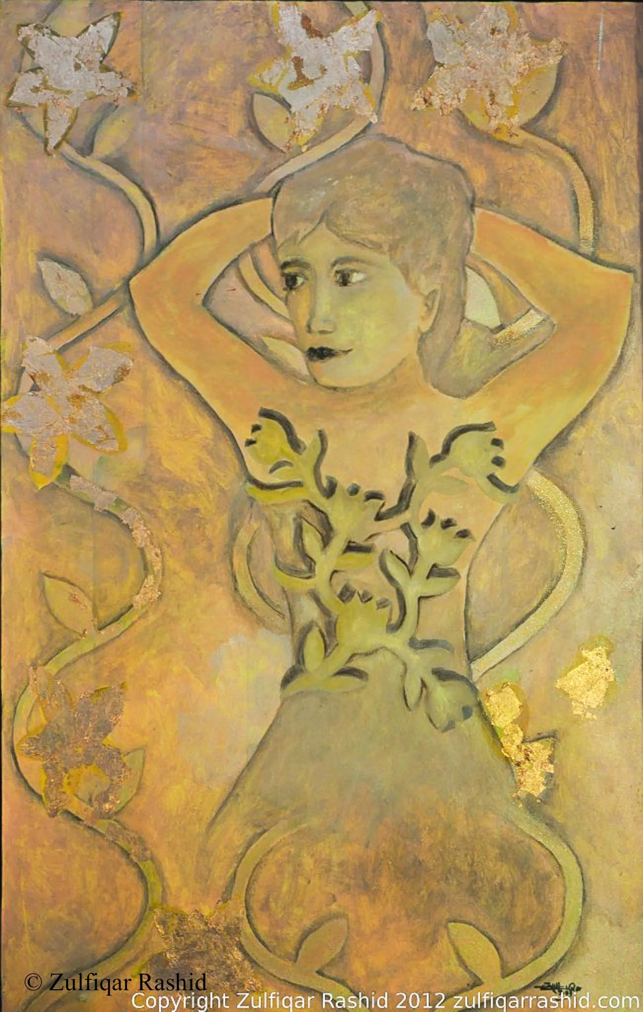 Vine Lady (30x20)