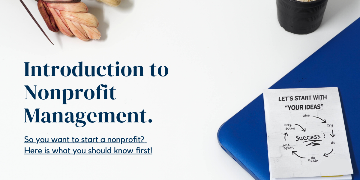 Text: Introduction to Nonprofit Management