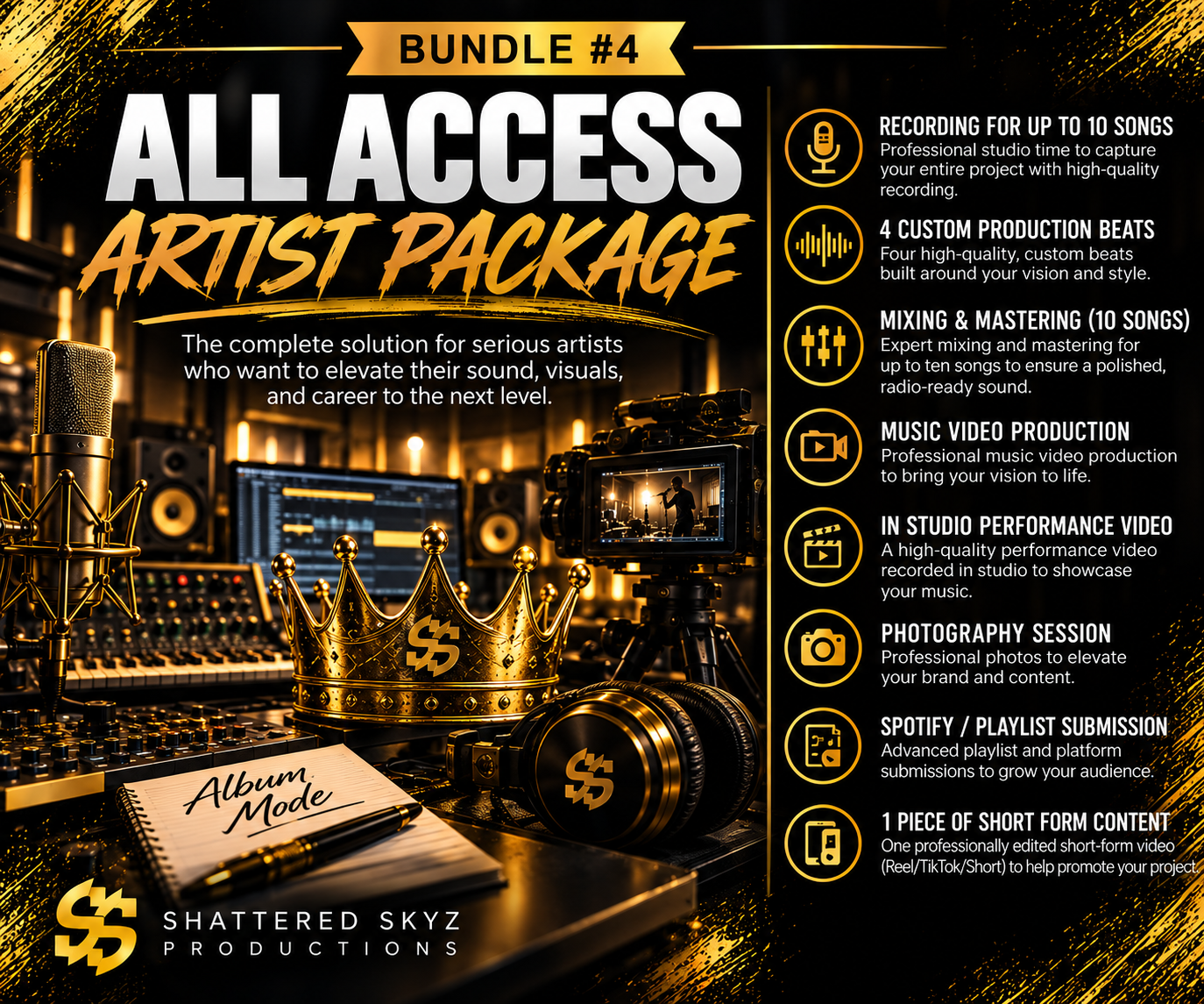 All Access Artist Package