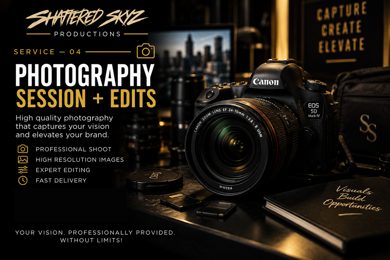Portrait Photography Session + Edits