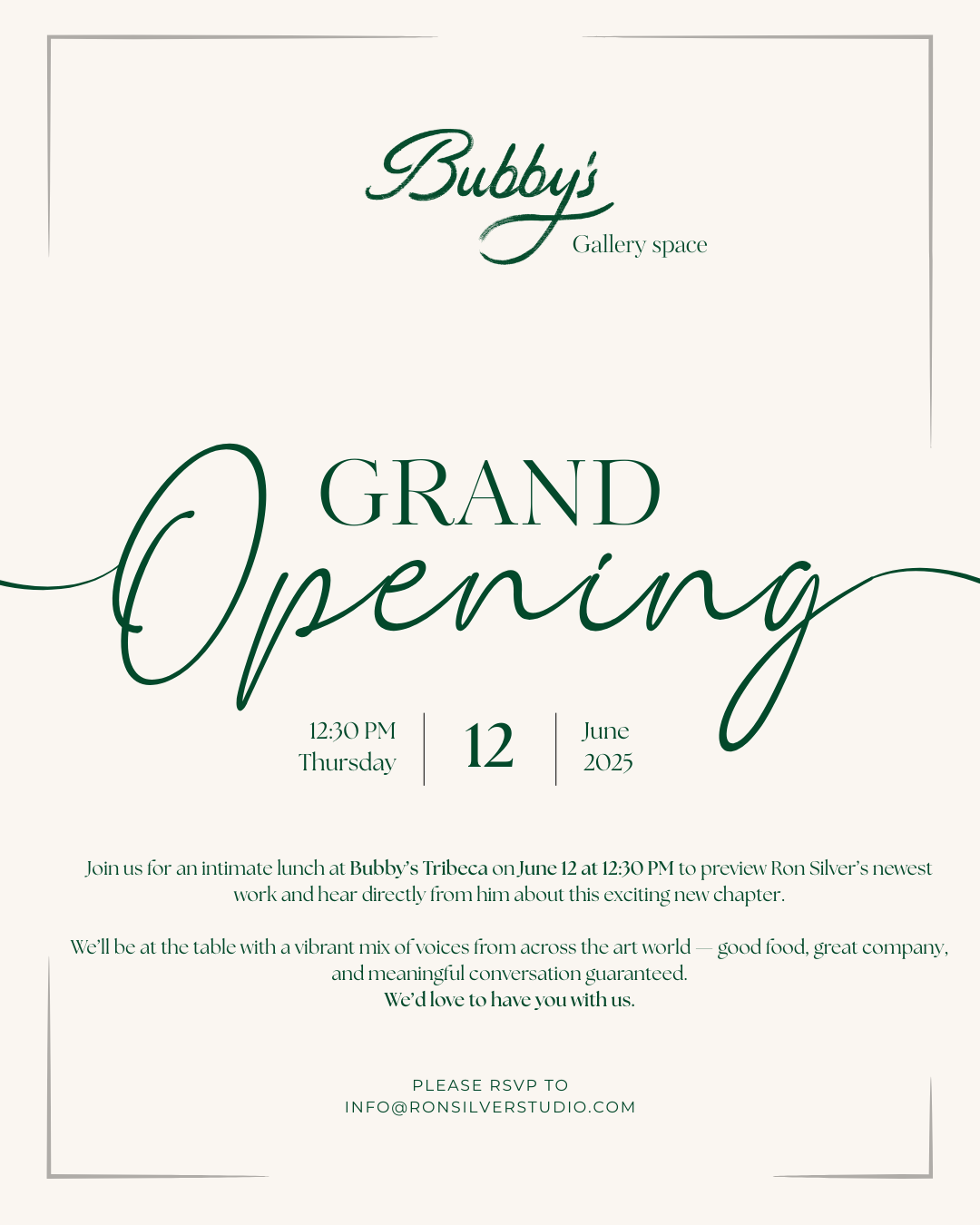 Bubby's Gallery Opening
