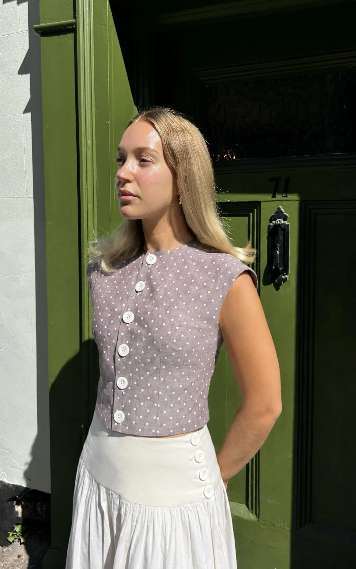The Penny Top - Polka Dot Edition