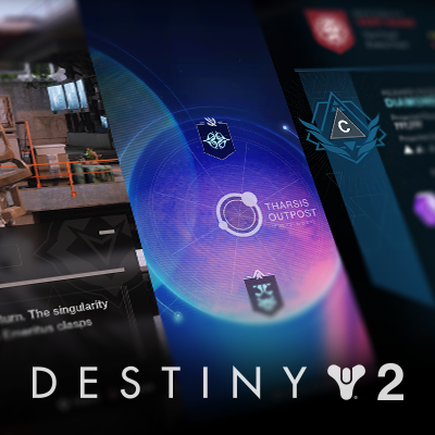 Screenshot of the Destiny 2 video game interface showing symbols and options for the Lawless Froniter.