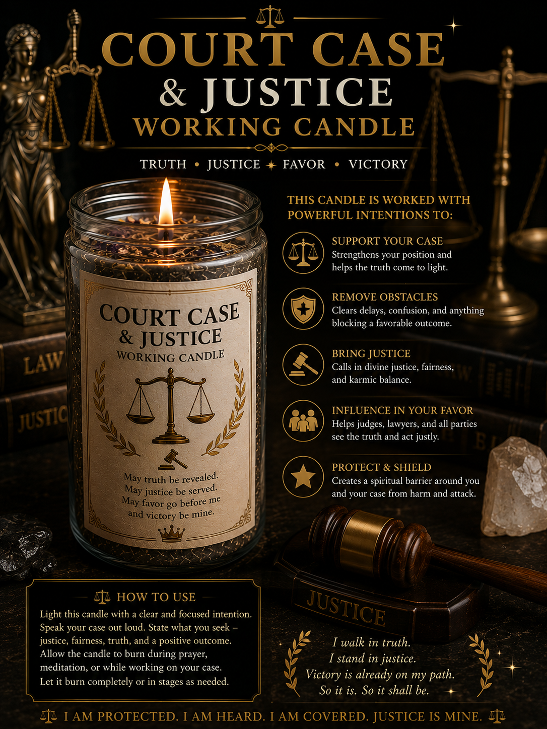 Court Case & Justice Working
