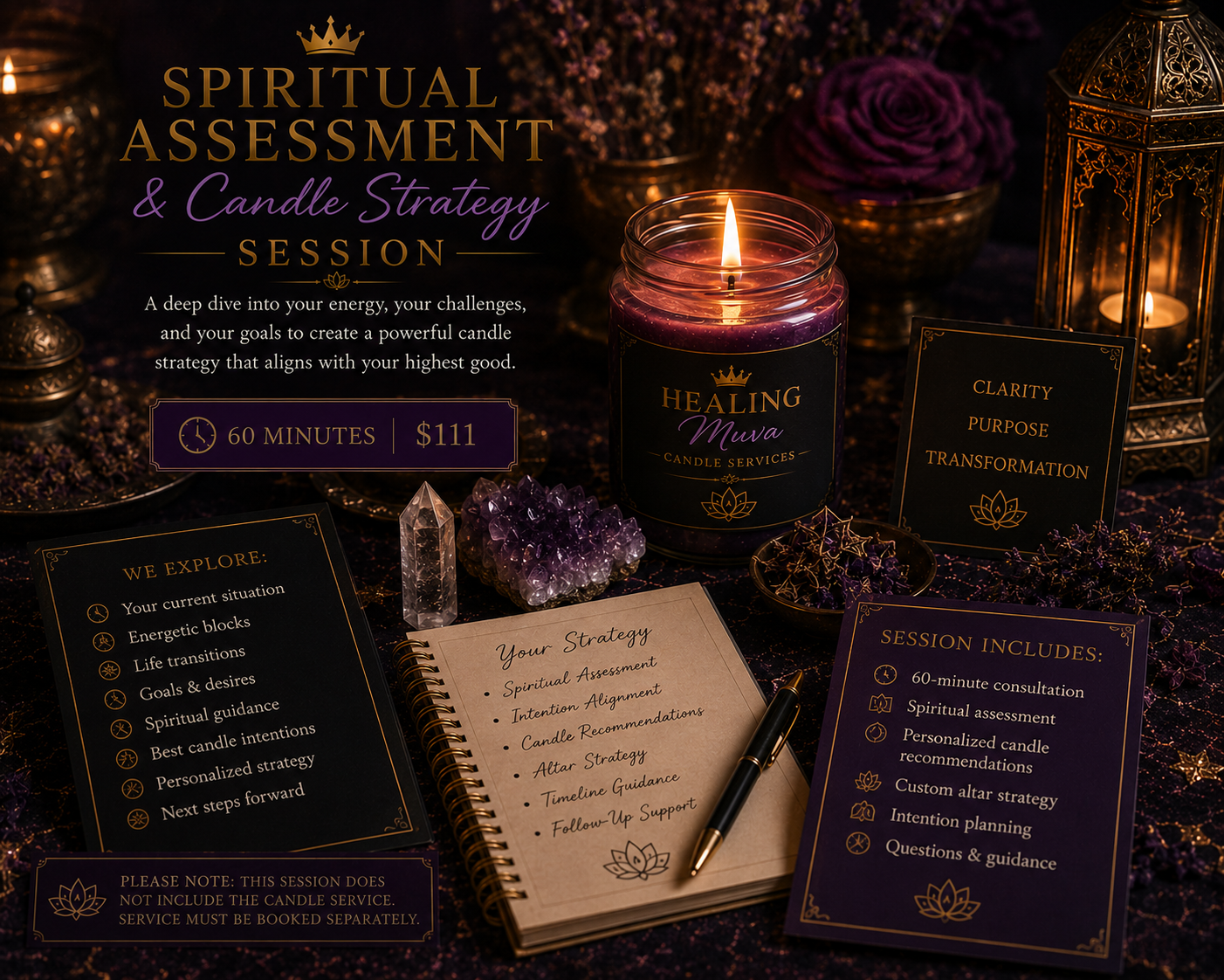 Spiritual Assessment & Candle Strategy Session