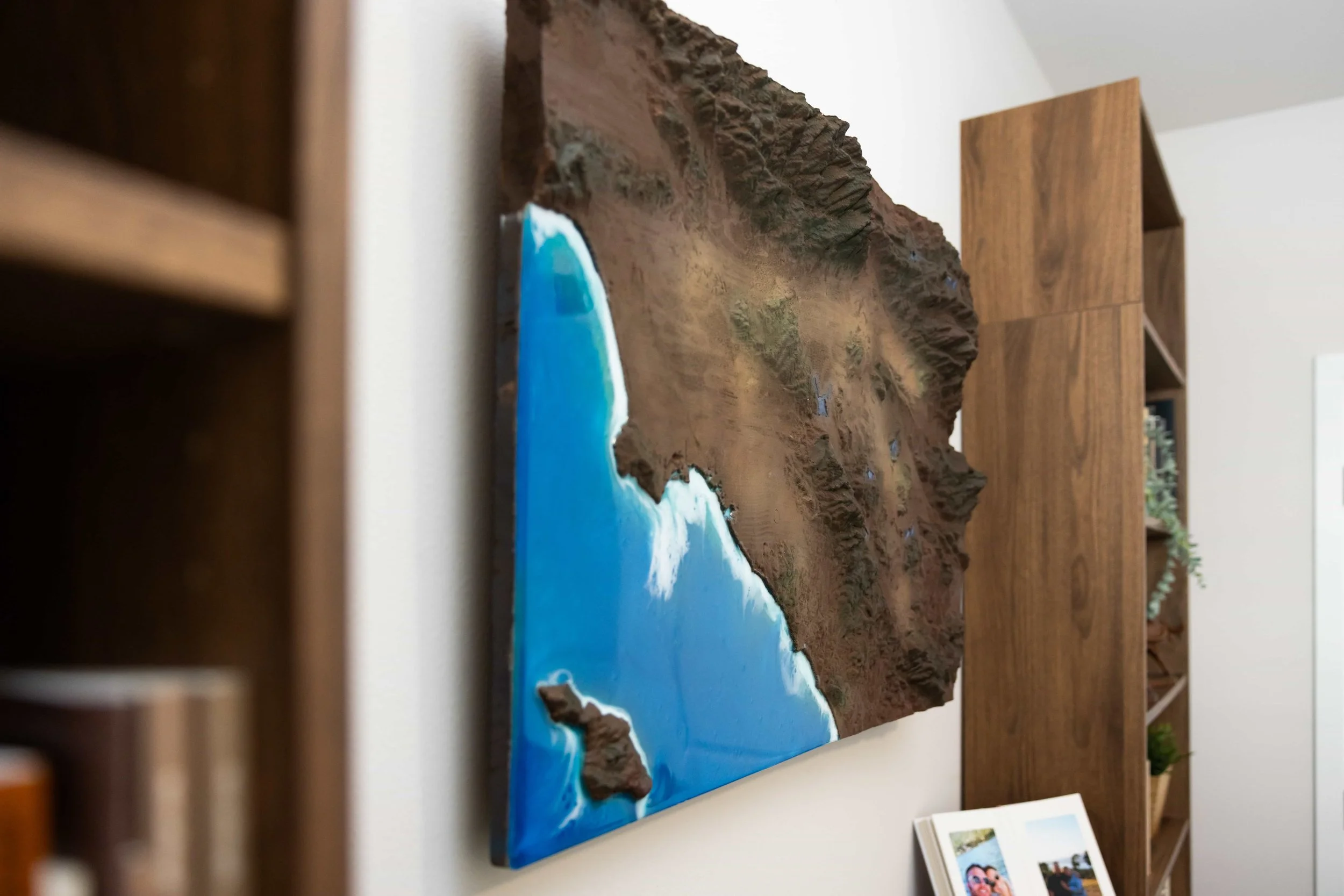 SoCal Map angle on wall