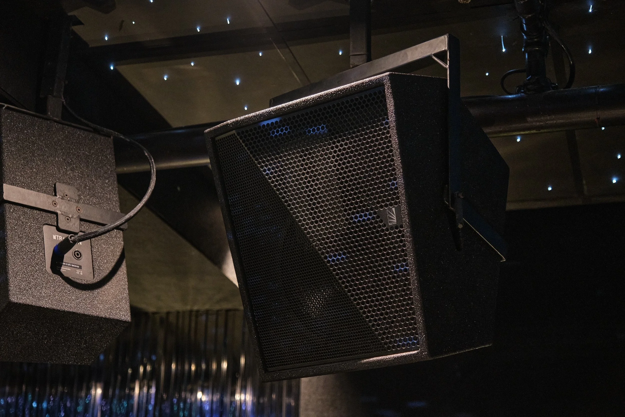 The loudspeakers at Stardust