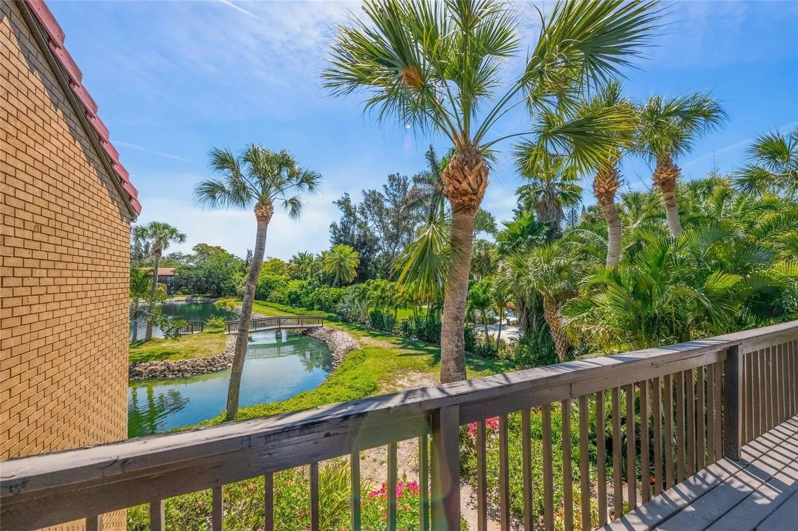 Siesta Key Condo Balcony