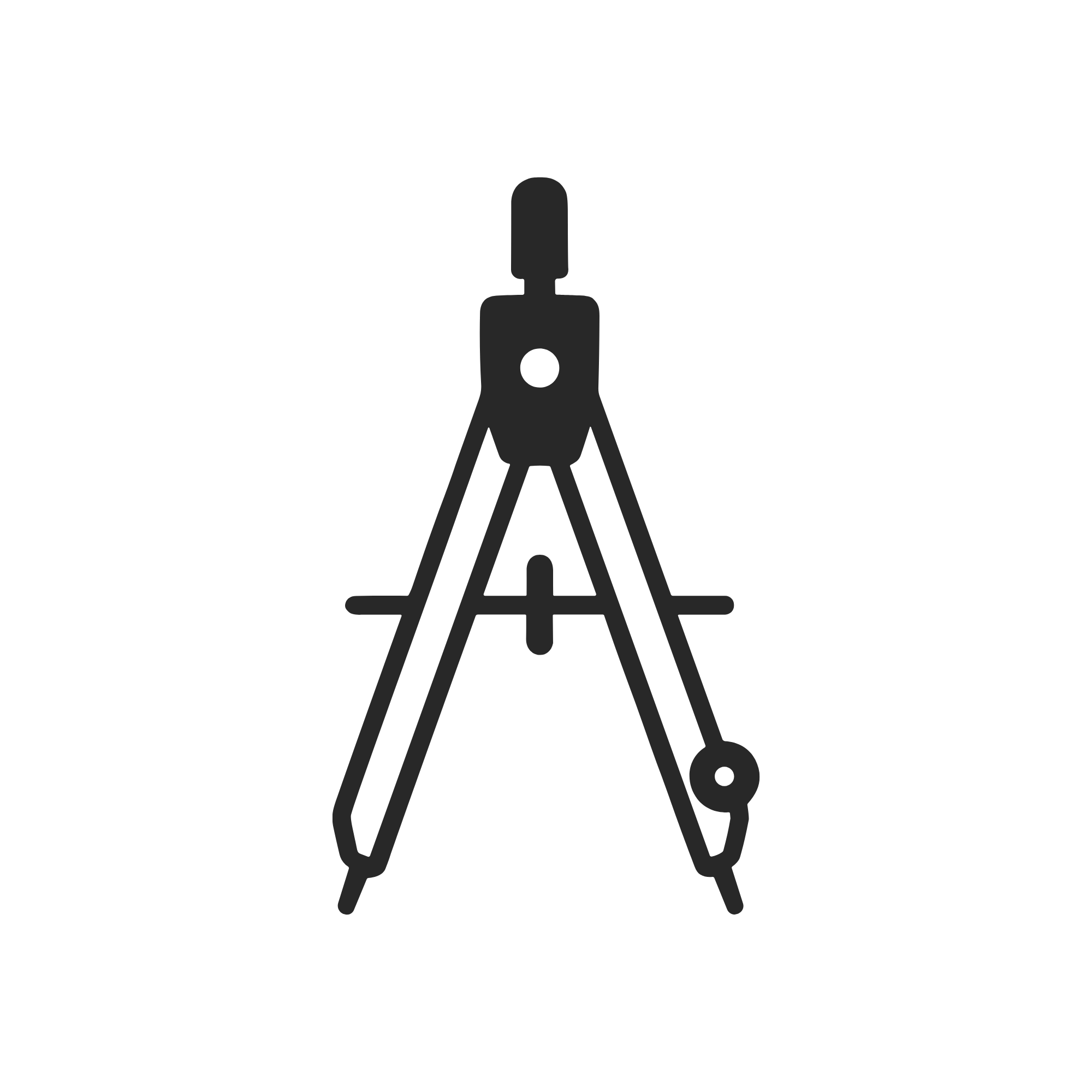 Drafting compass icon representing thoughtful design, precision, and technical expertise.