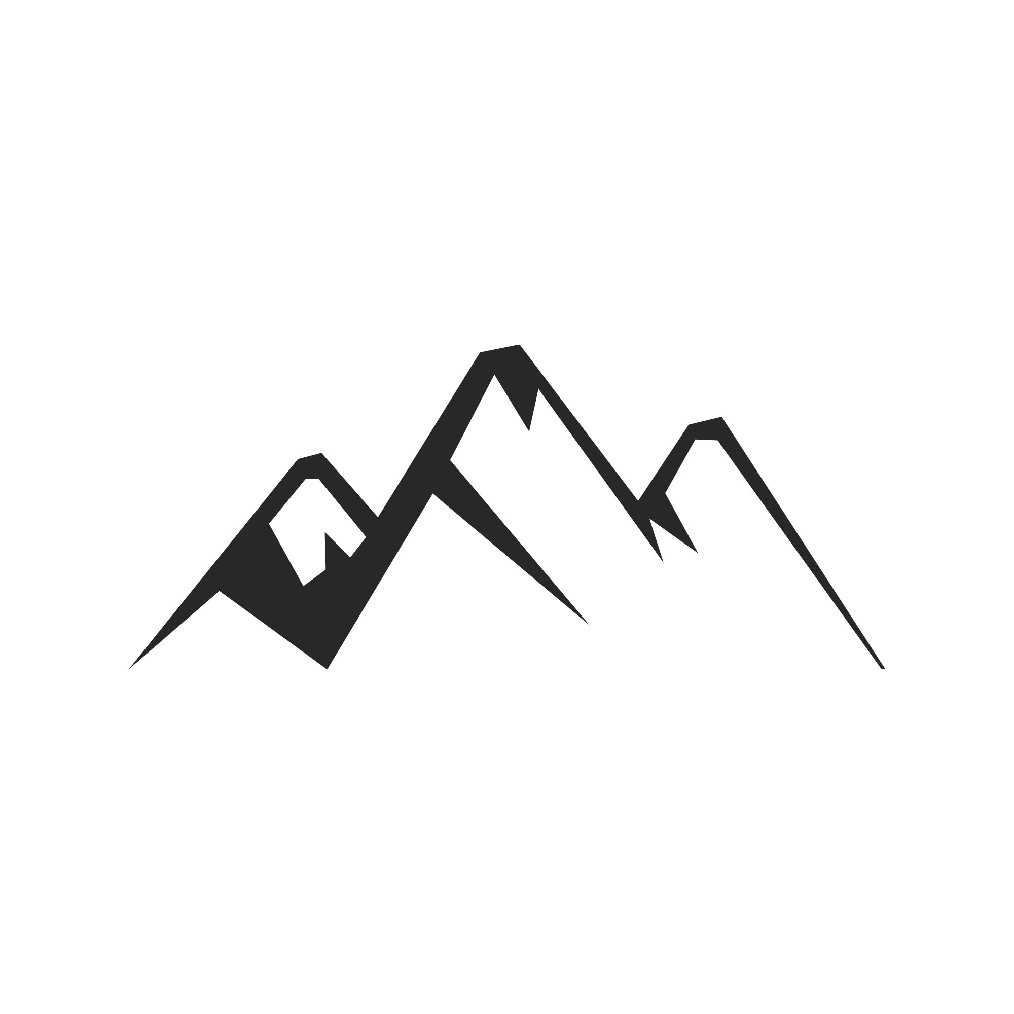 Mountain icon representing durable architectural sheet metal systems built for mountain environments.