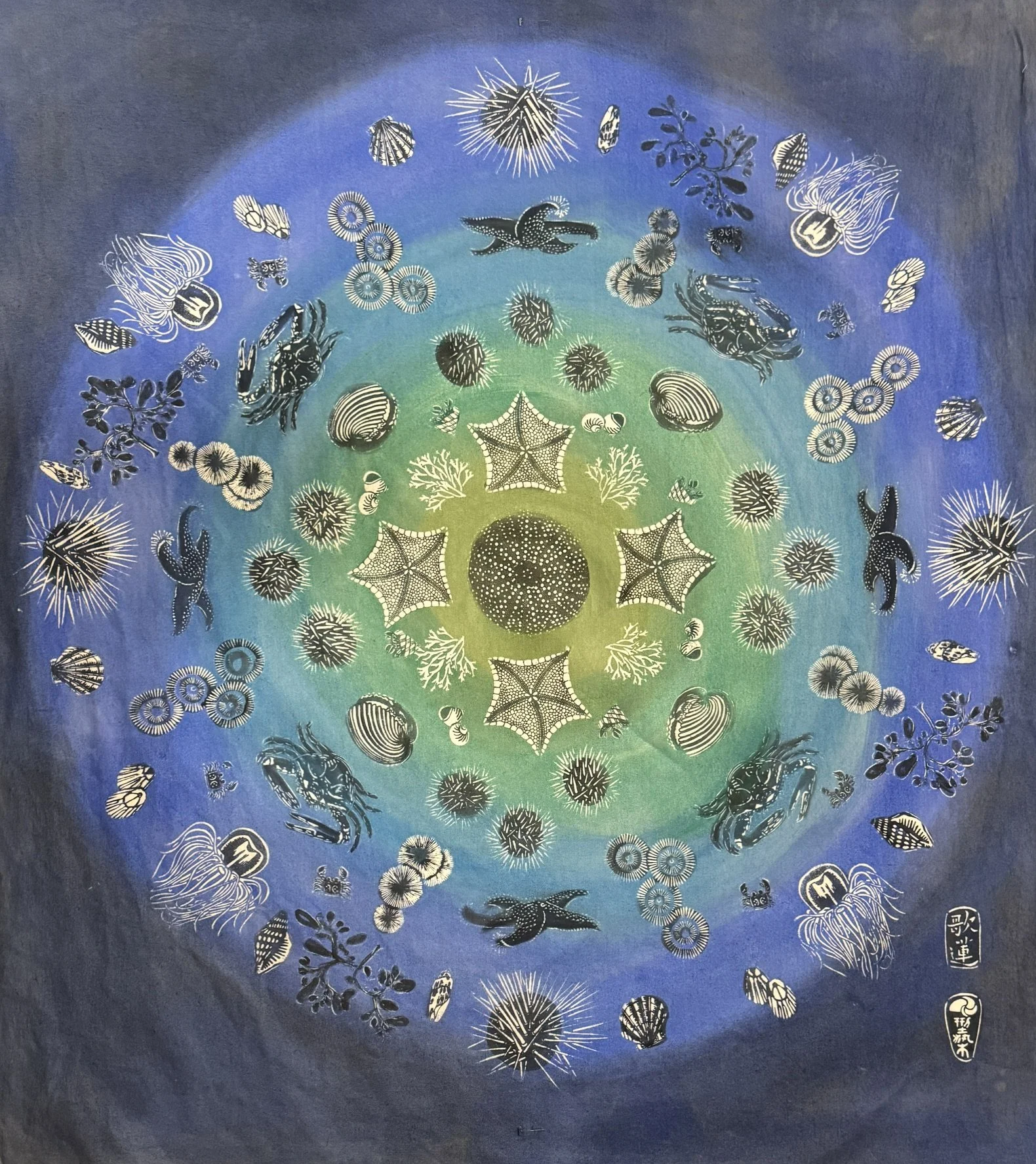 Karen Miller exhibit at Latimer Center in Tillamook