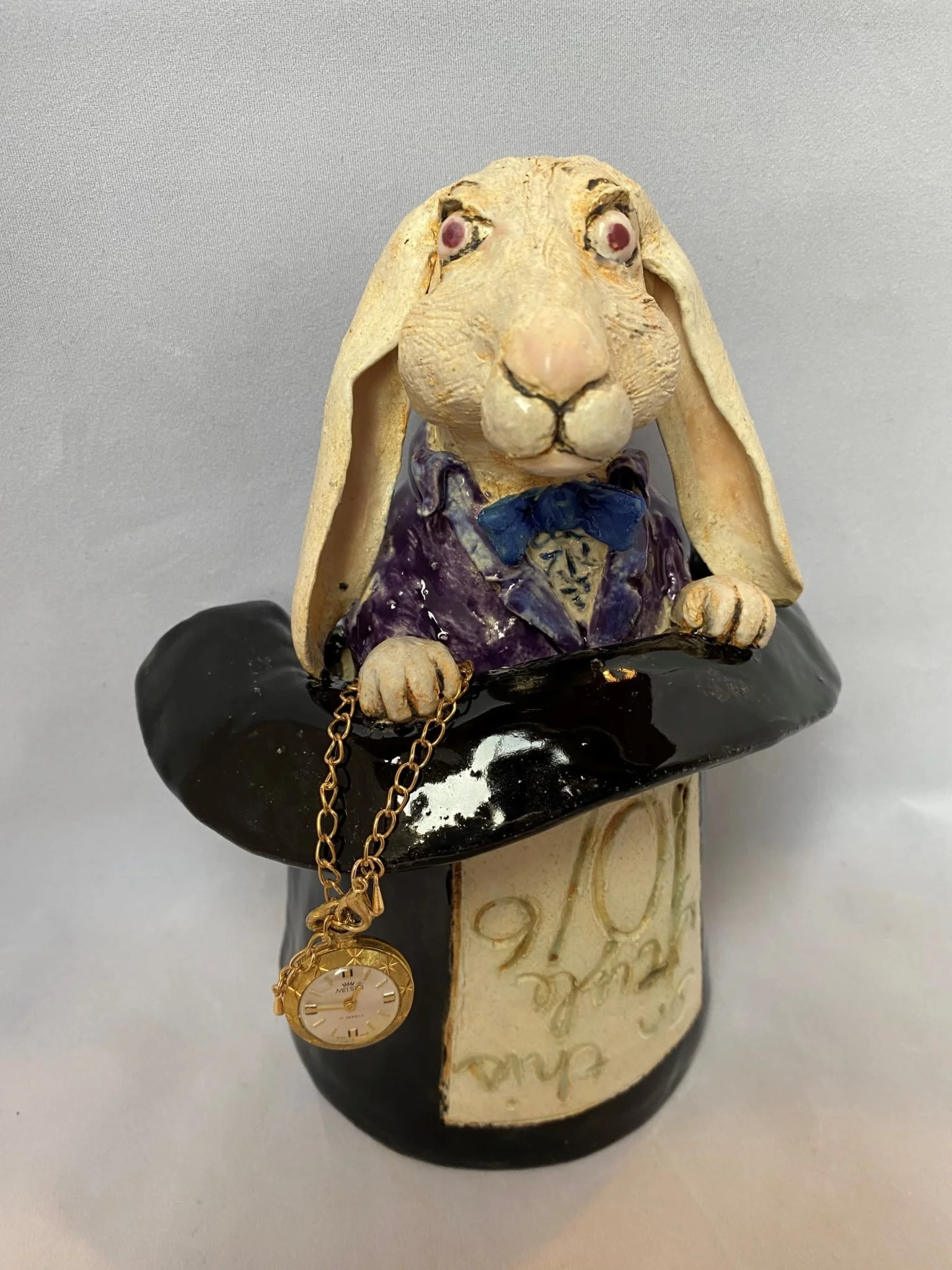 Bunny in Hat by Shannon Ross