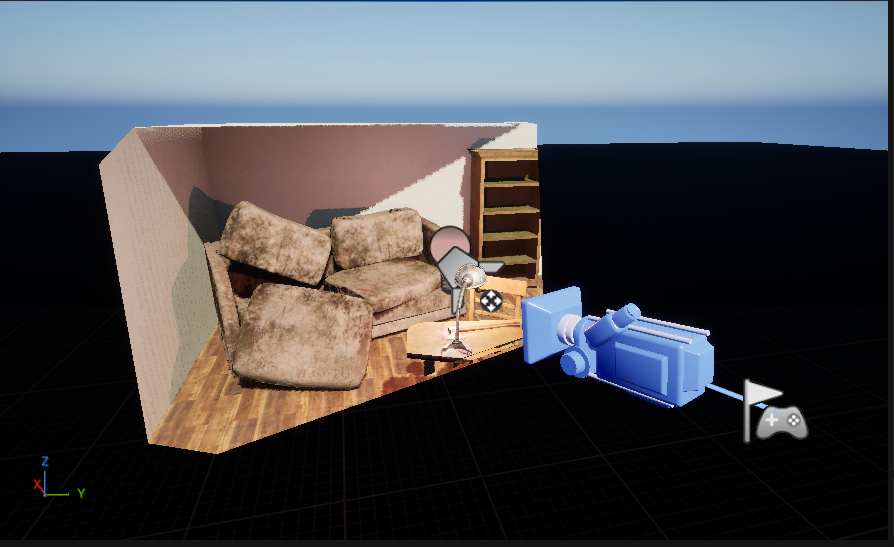"Shadow" Mesh Generator - Unreleased Project in Unreal Engine