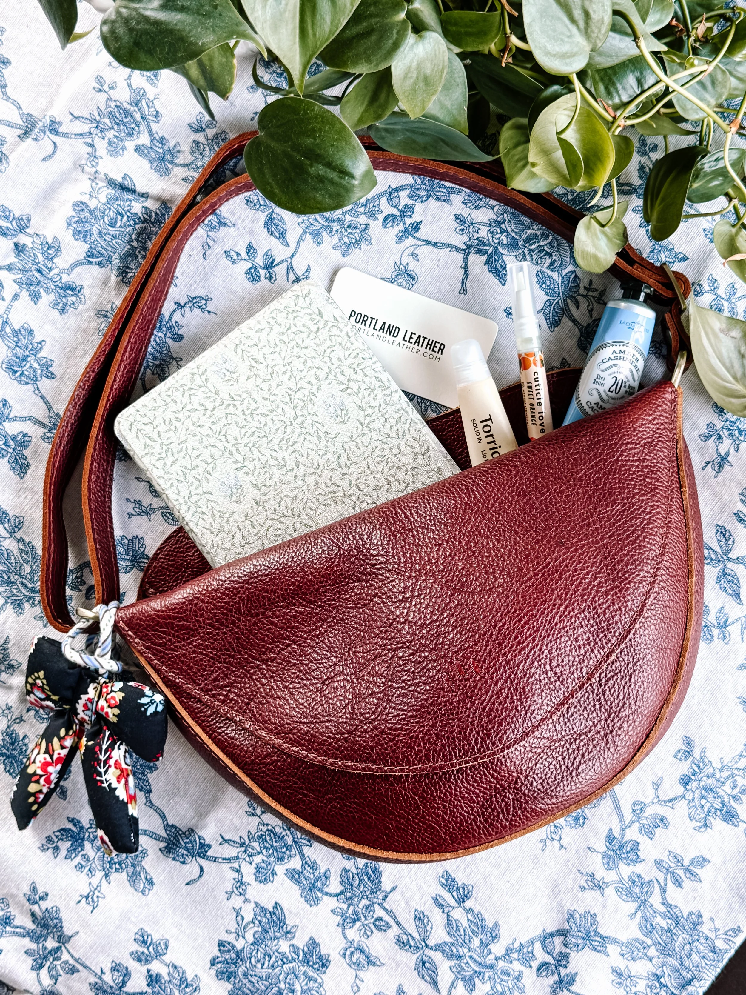 My Portland Leather Koala Sling Bag: A Little Nutmeg for Fall