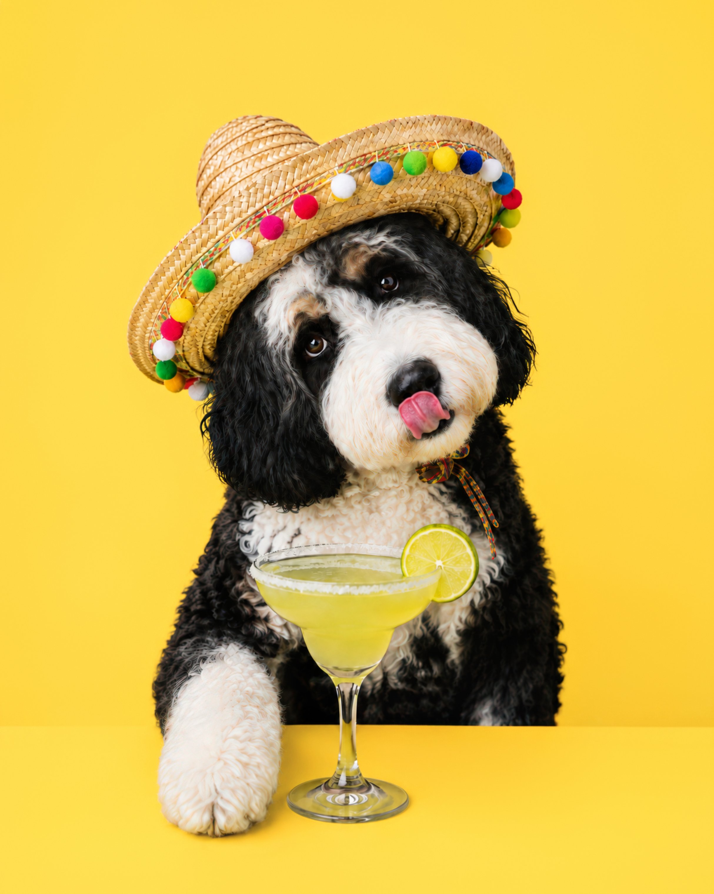  Paws &amp; Pours  
Cocktail-inspired portraits shaken, stirred, and served with personality.