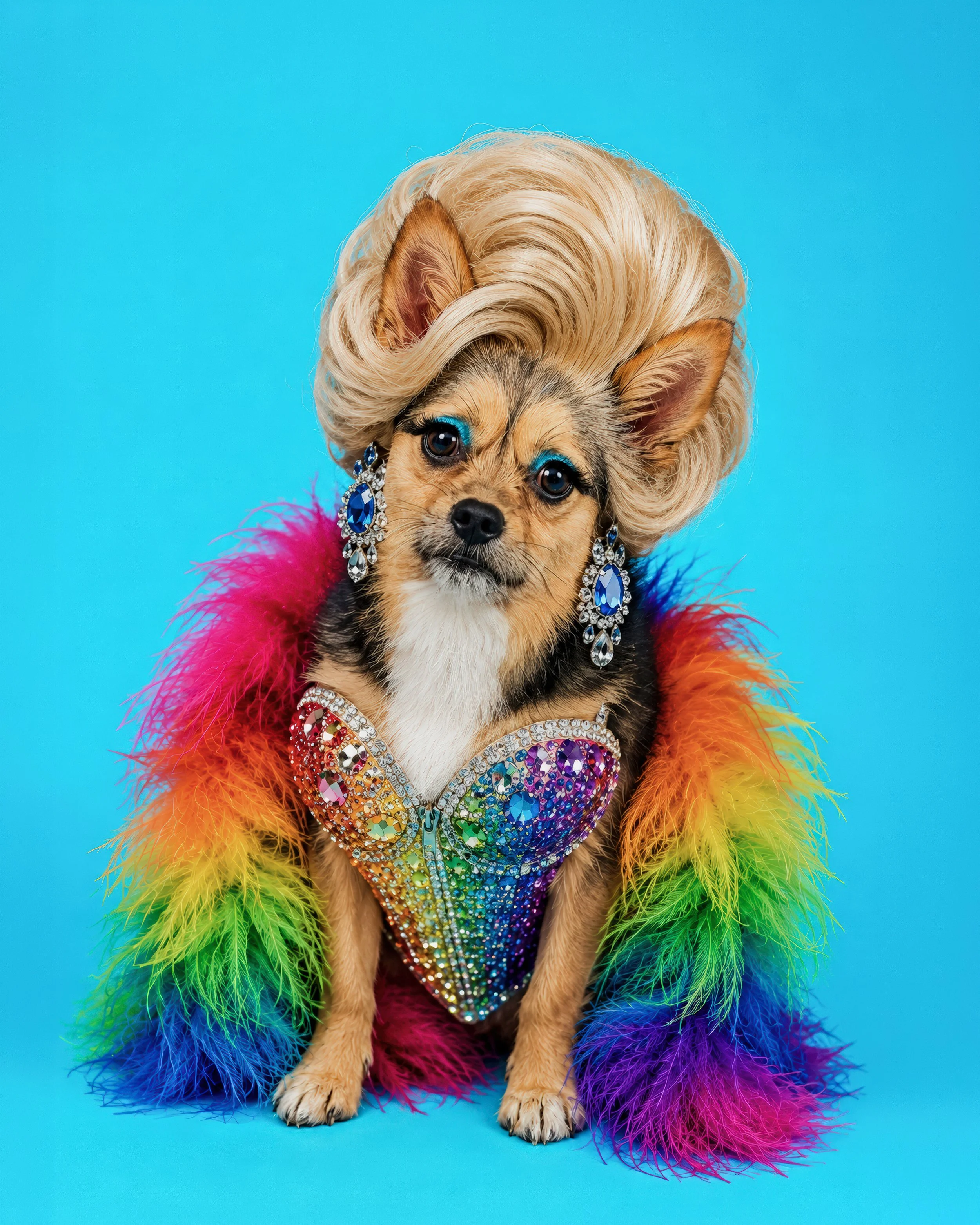  Paws with Pride  
Joyful portraits celebrating love, individuality, and Pride.