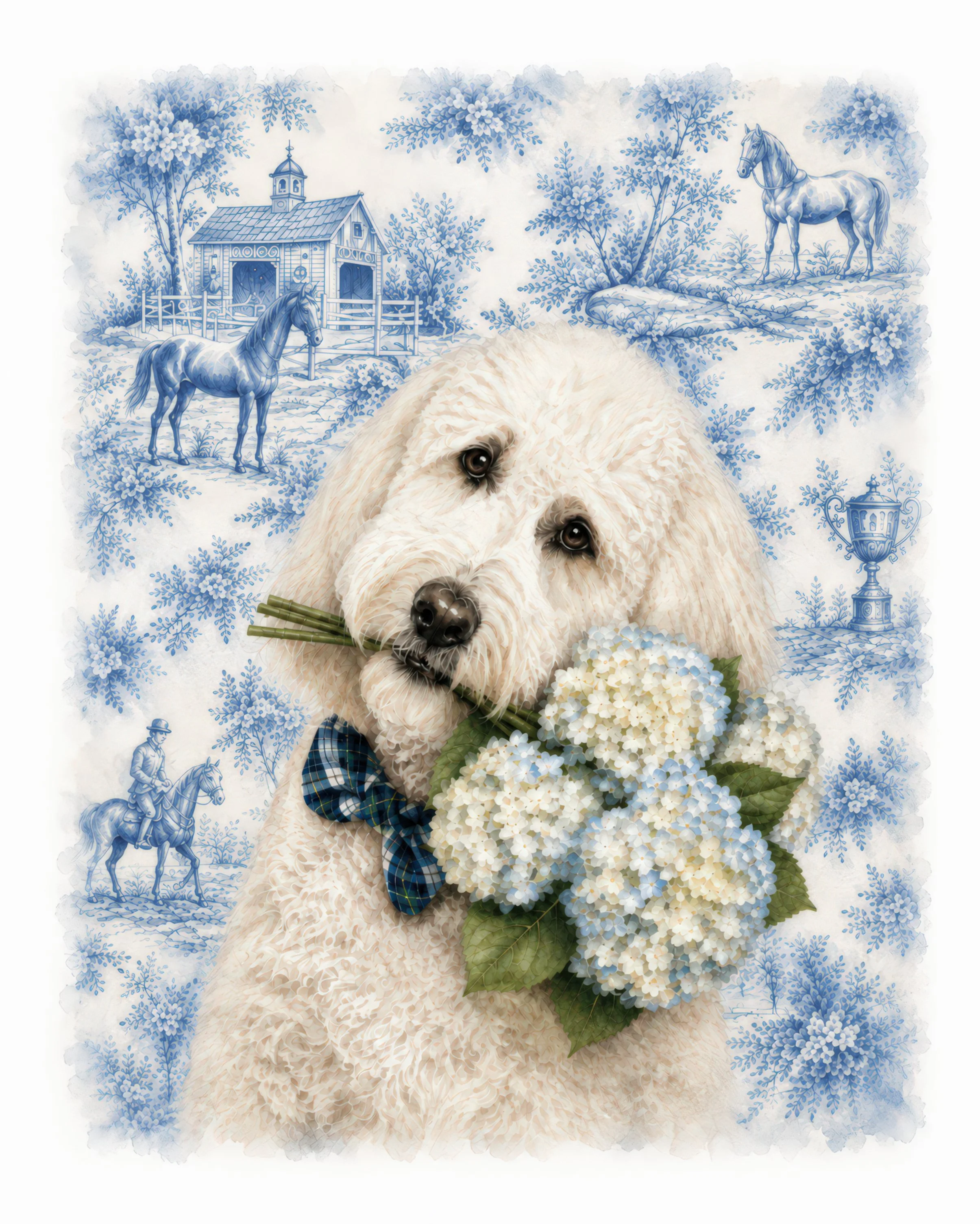  Petals &amp; Paws  
Elegant floral portraits blooming with beauty, meaning, and charm.