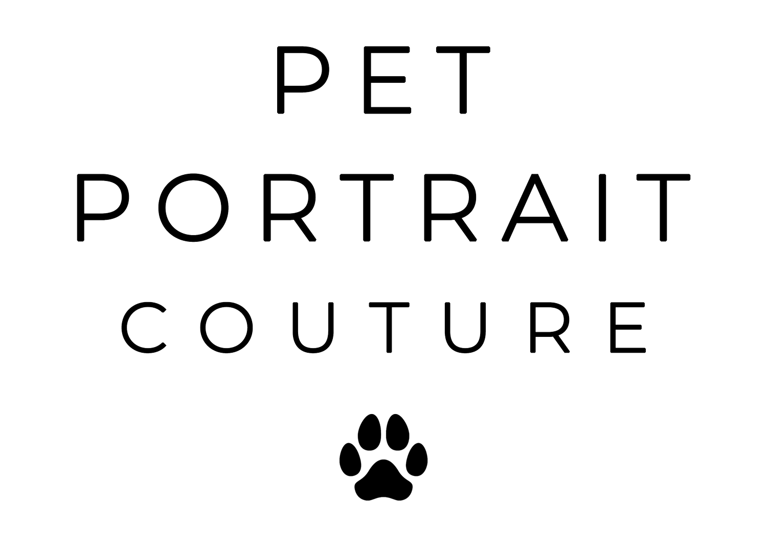 Pet Portrait Couture