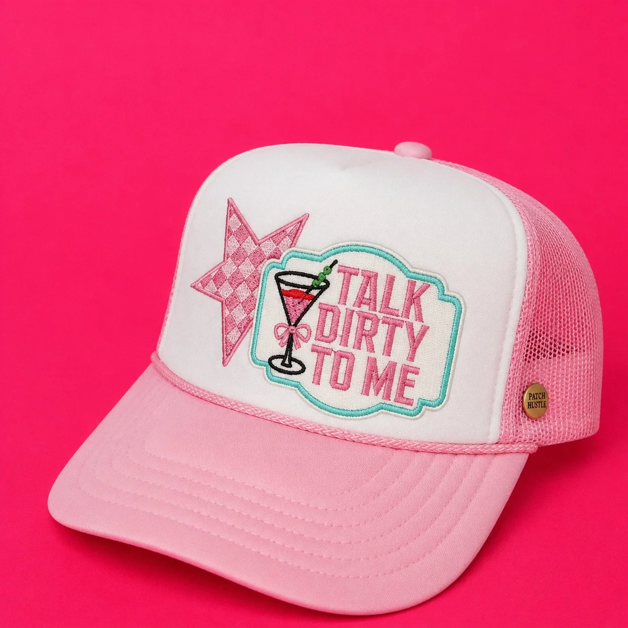 Talk Dirty to Me Trucker Hat