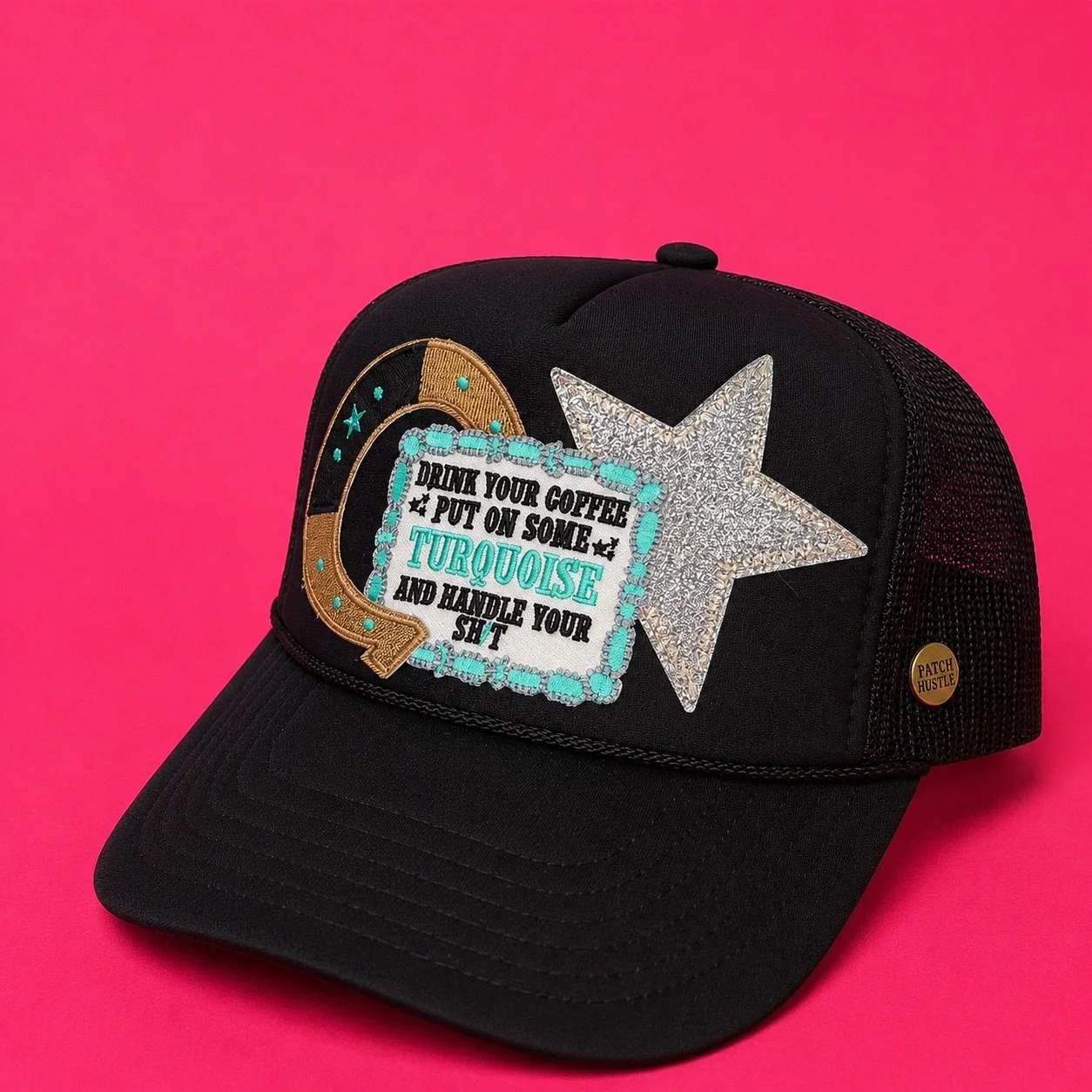 Turquoise State of Mind Trucker Hat