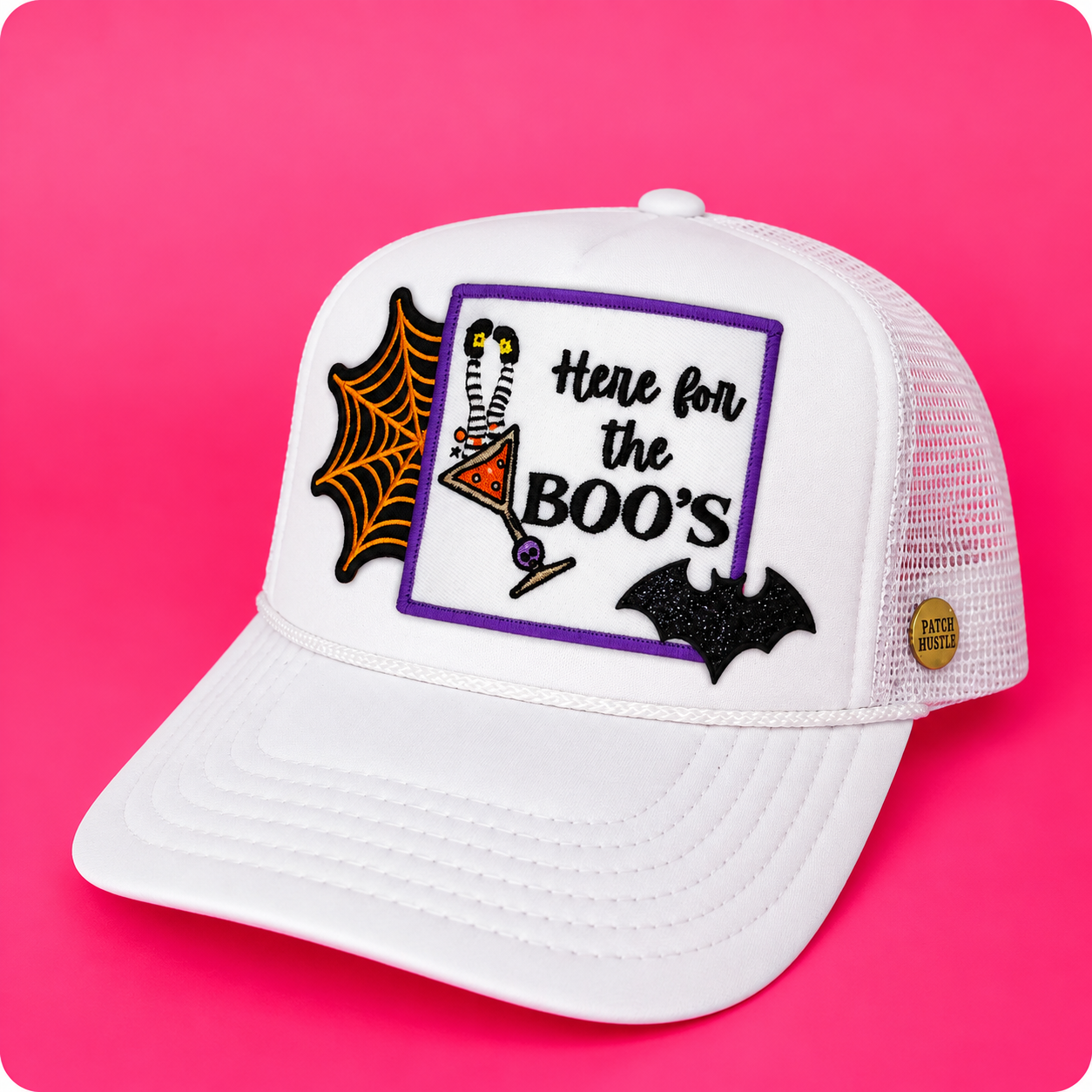 Here for the Boos Trucker Hat
