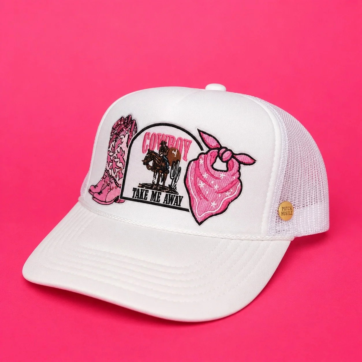 Cowboy Take Me Away Trucker Hat