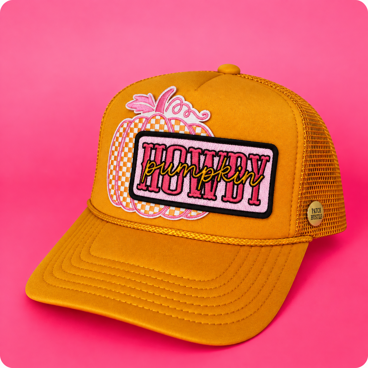 HOWDY, Pumpkin' Trucker Hat