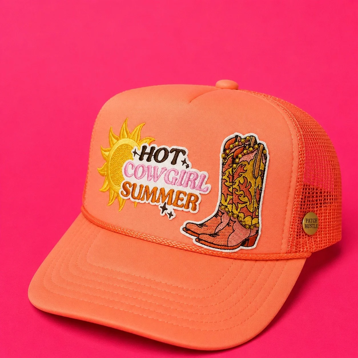 Hot Cowgirl Summer Trucker Hat
