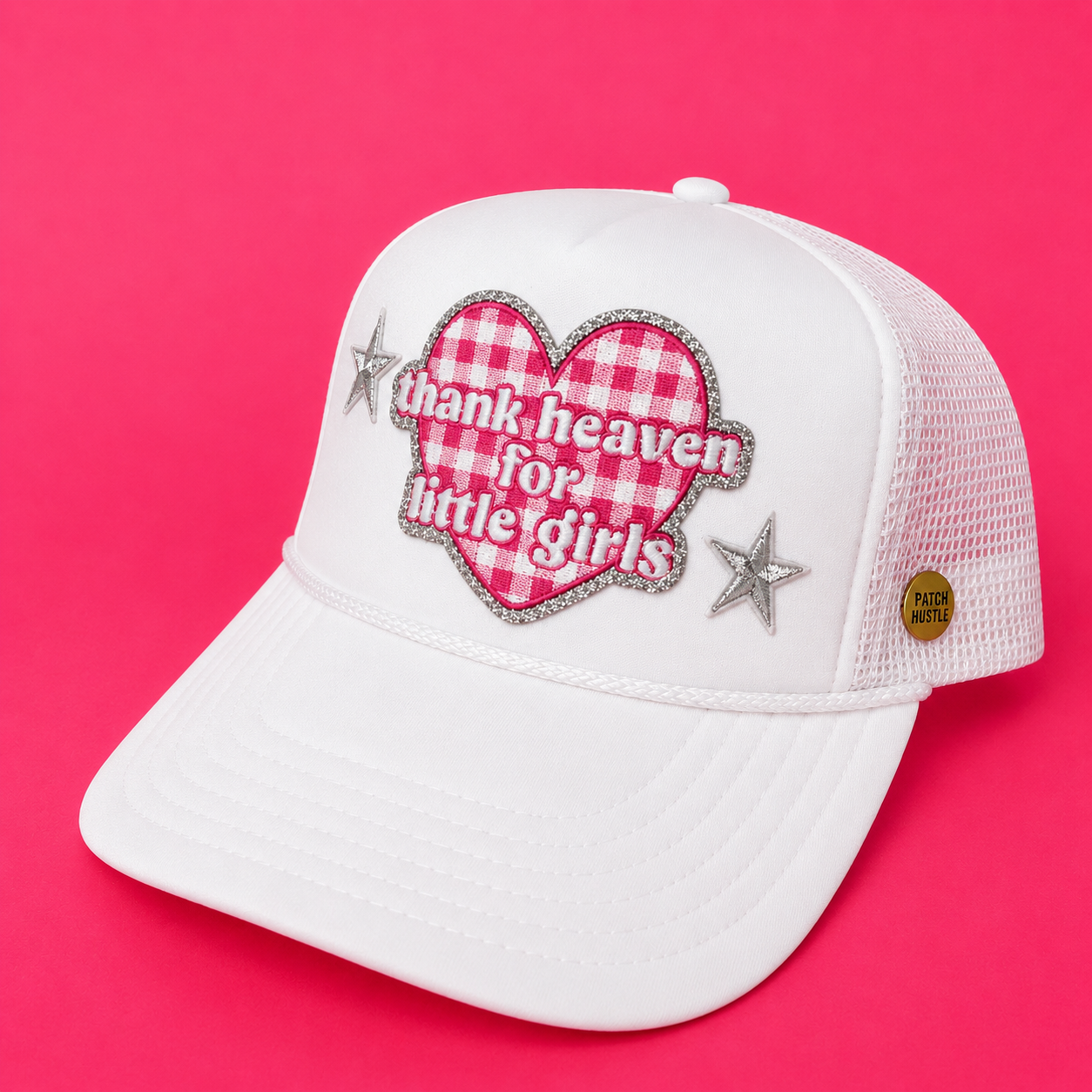 Thank Heaven for Little Girls Trucker Hat