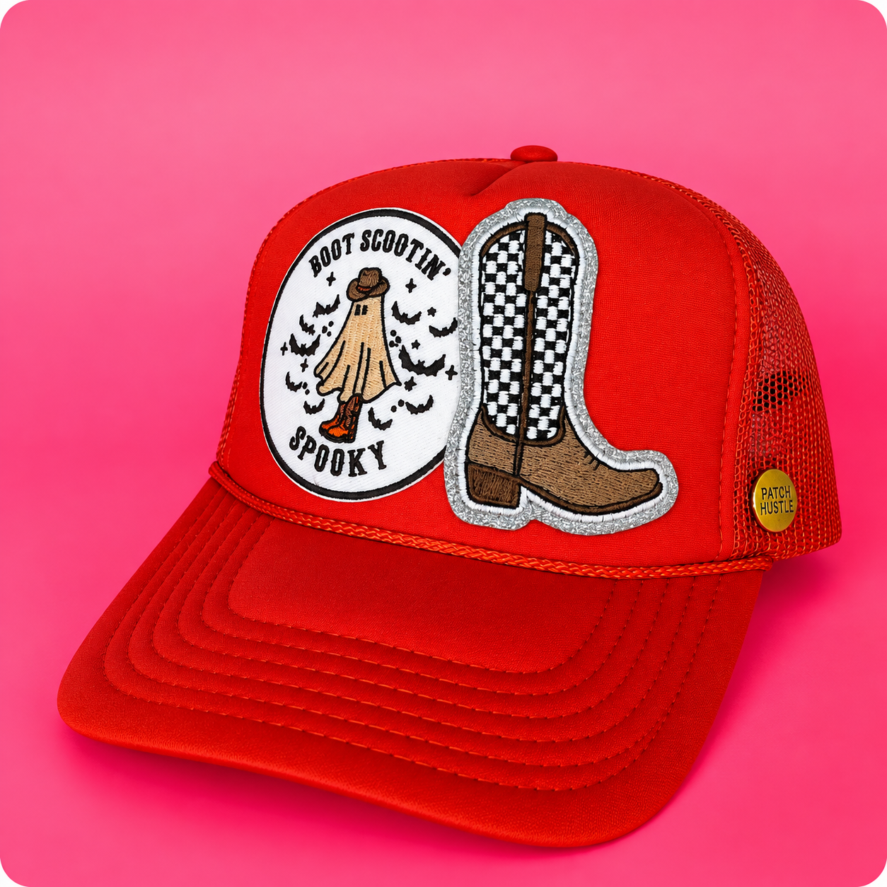 Boot Scootin' Spooky Trucker Hat
