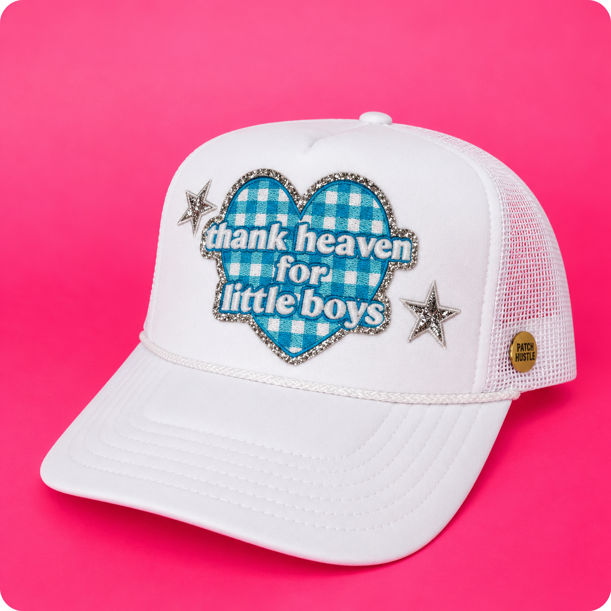 all she does is BEACH Trucker Hat